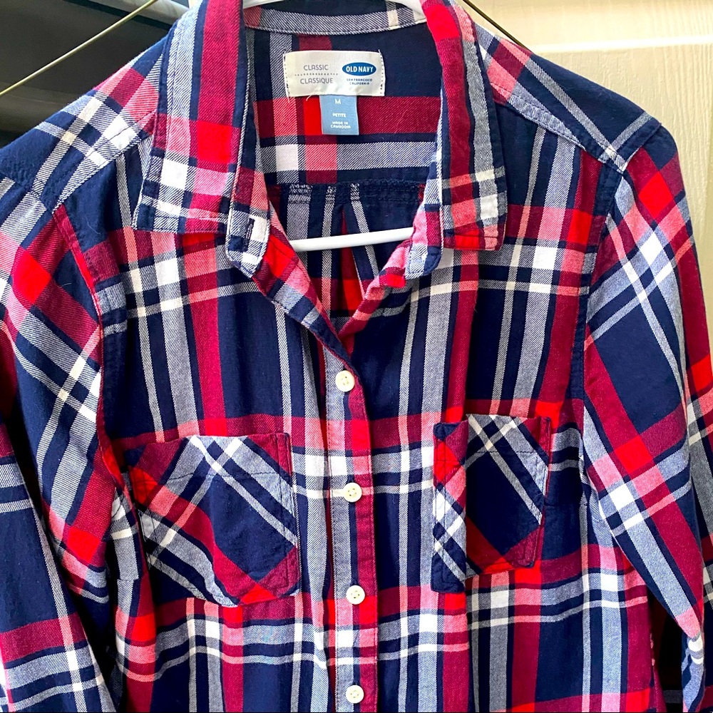 Plaid Button Down